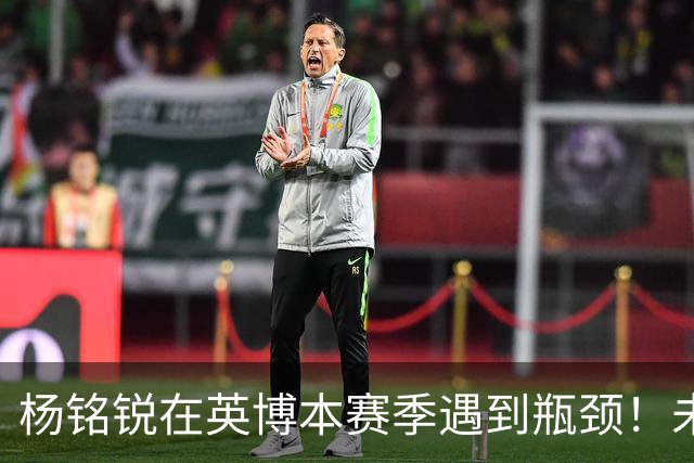 杨铭锐在英博本赛季遇到瓶颈！未来可向毛伟杰学习，就能走出低谷